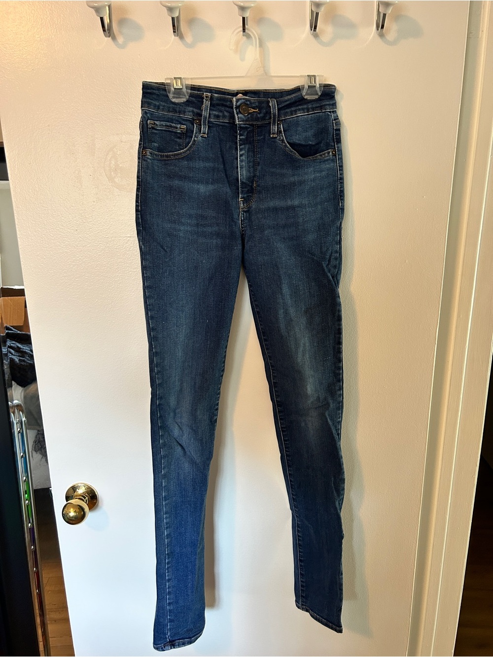 Levi's High Rise Skinny Jeans